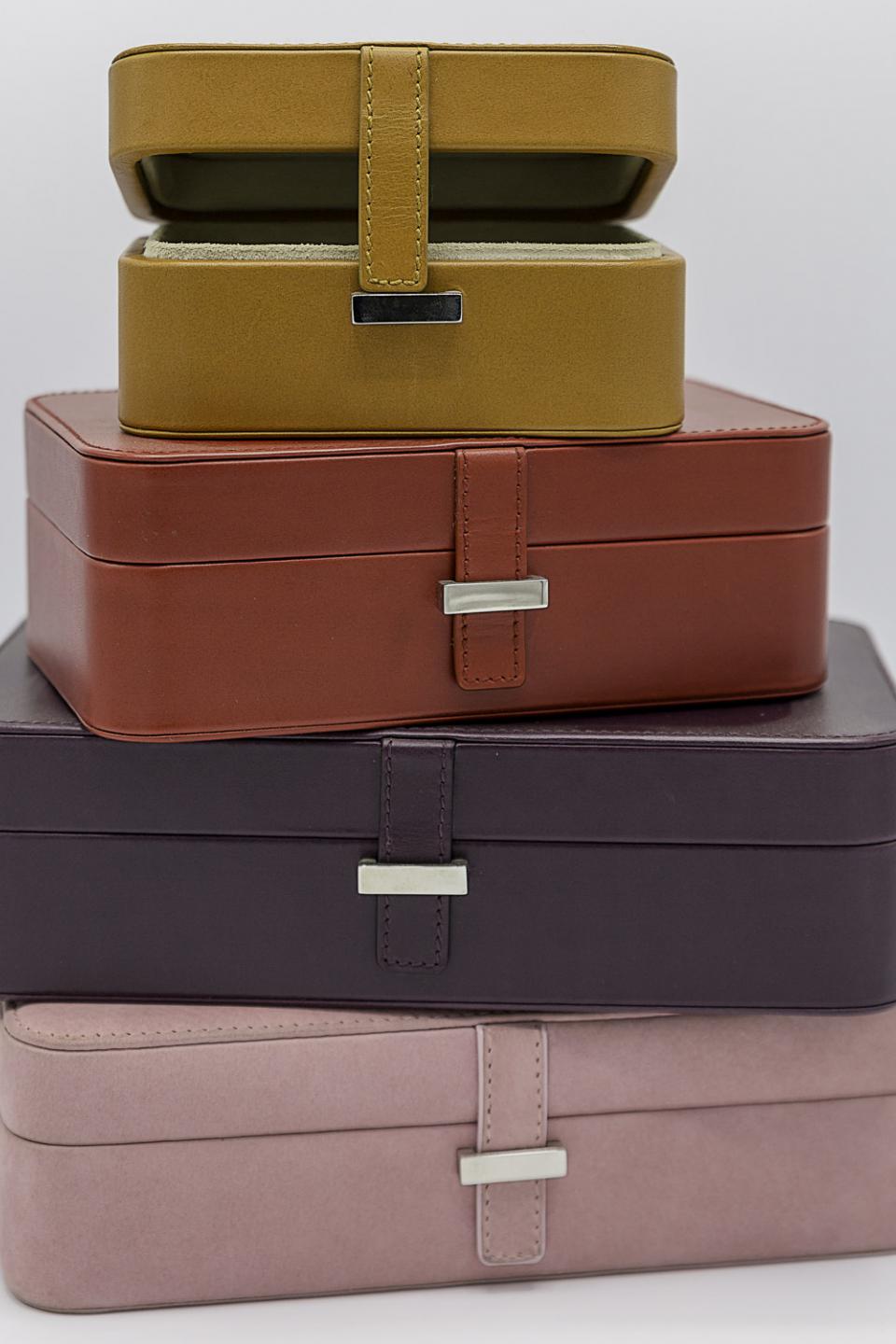 leather boxes